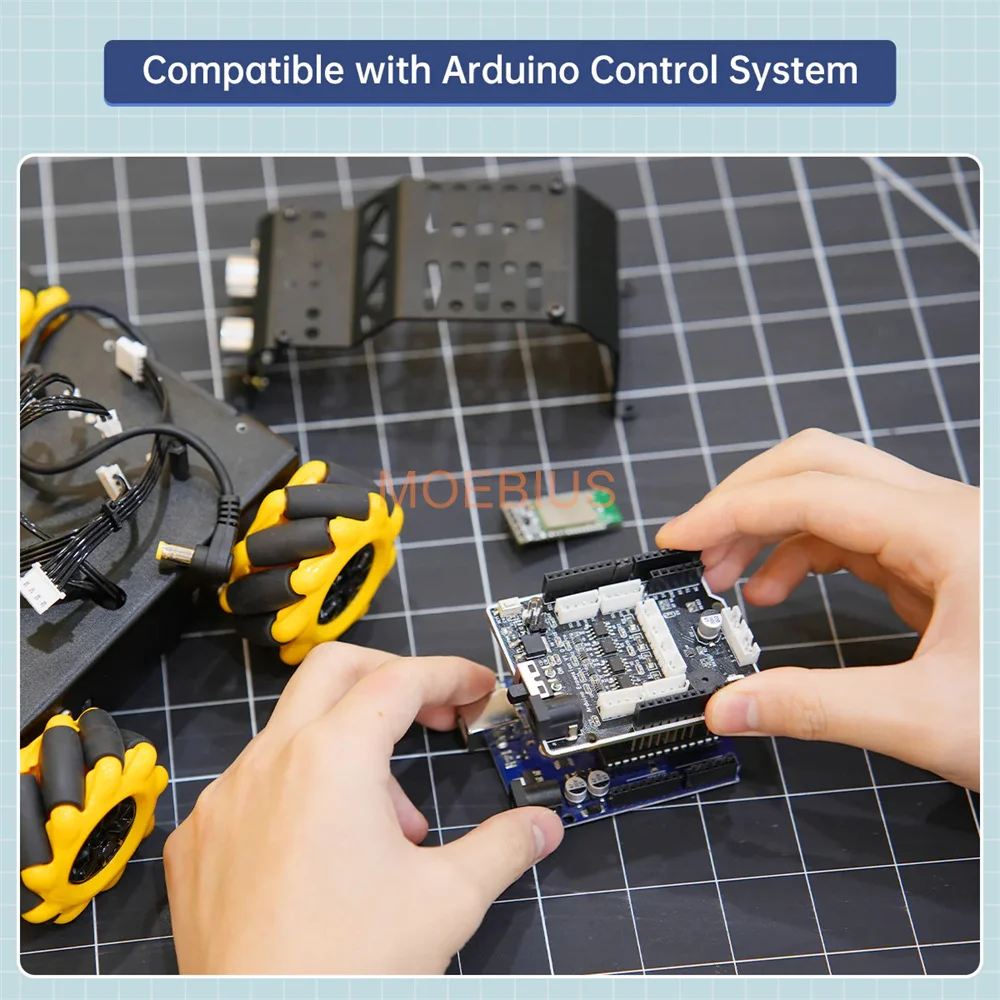 Hiwonder Miniauto Arduino Roboterauto Omni Wheel AI Visuelle Erkennung Tracking UNO Programmierung Roboterspielzeug
