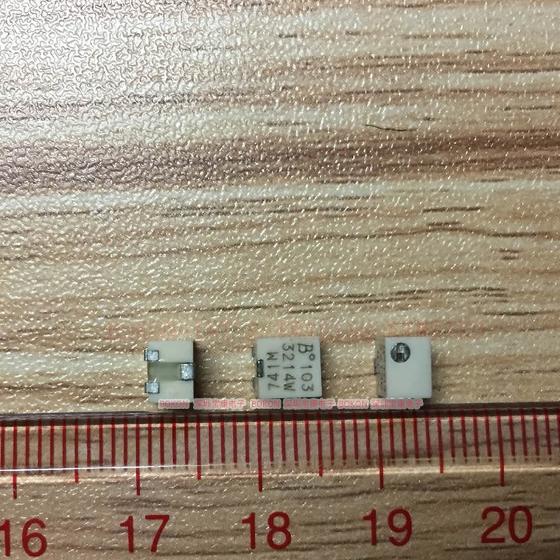 10 ชิ้น 3214J-1-103E TRIMMER POTENTIOMETER เปิด SMD ตัวต้านทานทริมเมอร์ ADJ SMT CERMET TRIMMER