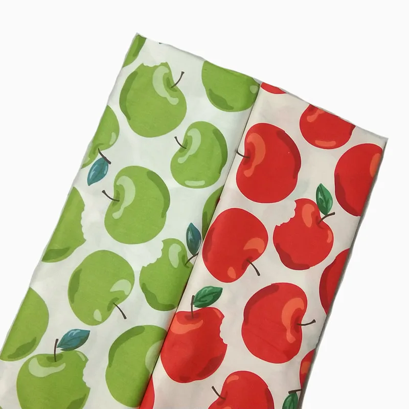 100 % Baumwolle viaPhil Fresh Fruit Series Banane Ananas Pfirsich Wassermelone Kirsche Kiwi Stoff Patchwork Stoff Home Decor