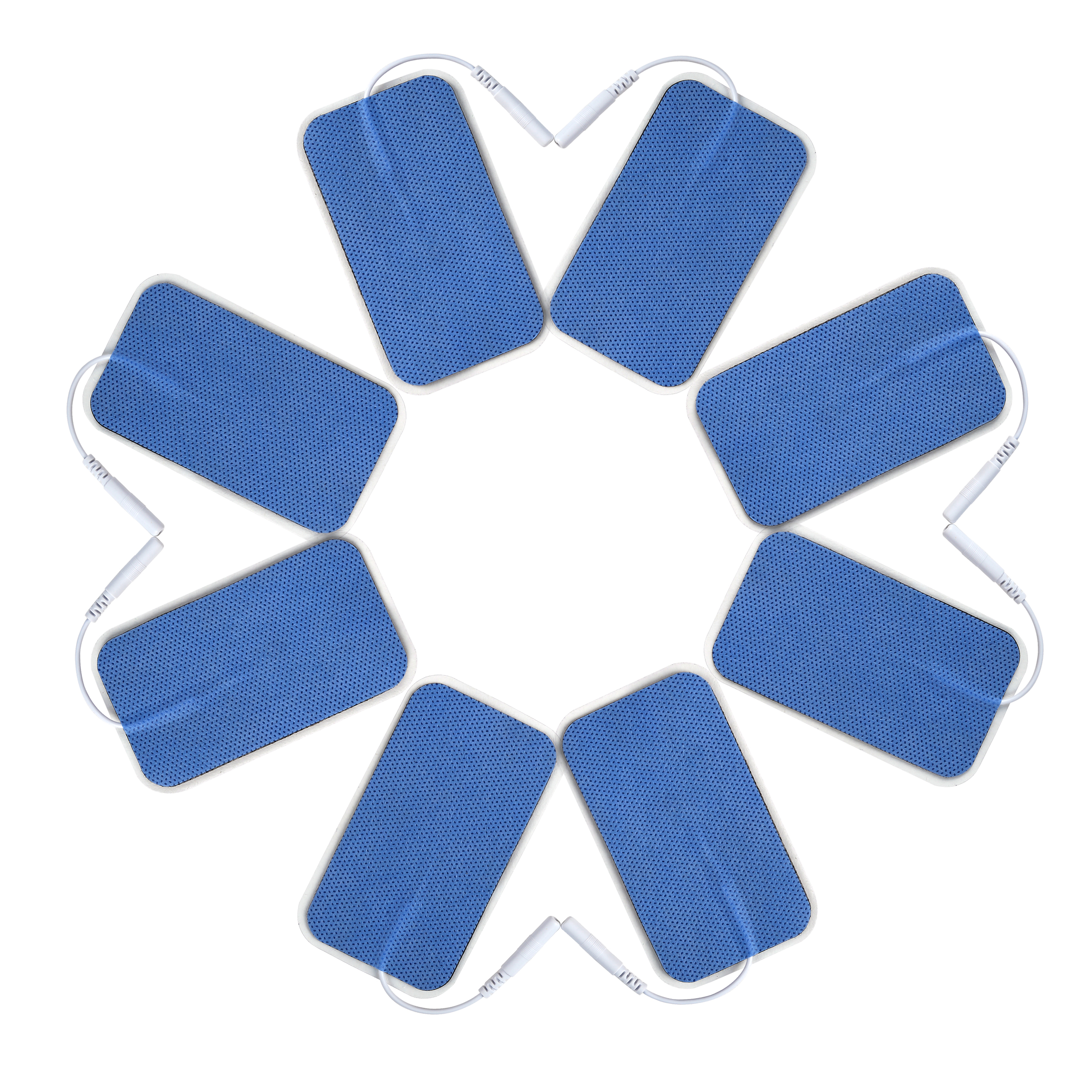 5*9 ซม.ผ้าไม่ทอ Electrode Pads 2 มม.TENS ประสาทกระตุ้นกล้ามเนื้อฝังเข็มเครื่องเจล Electrode Patch อุปกรณ์เสริม