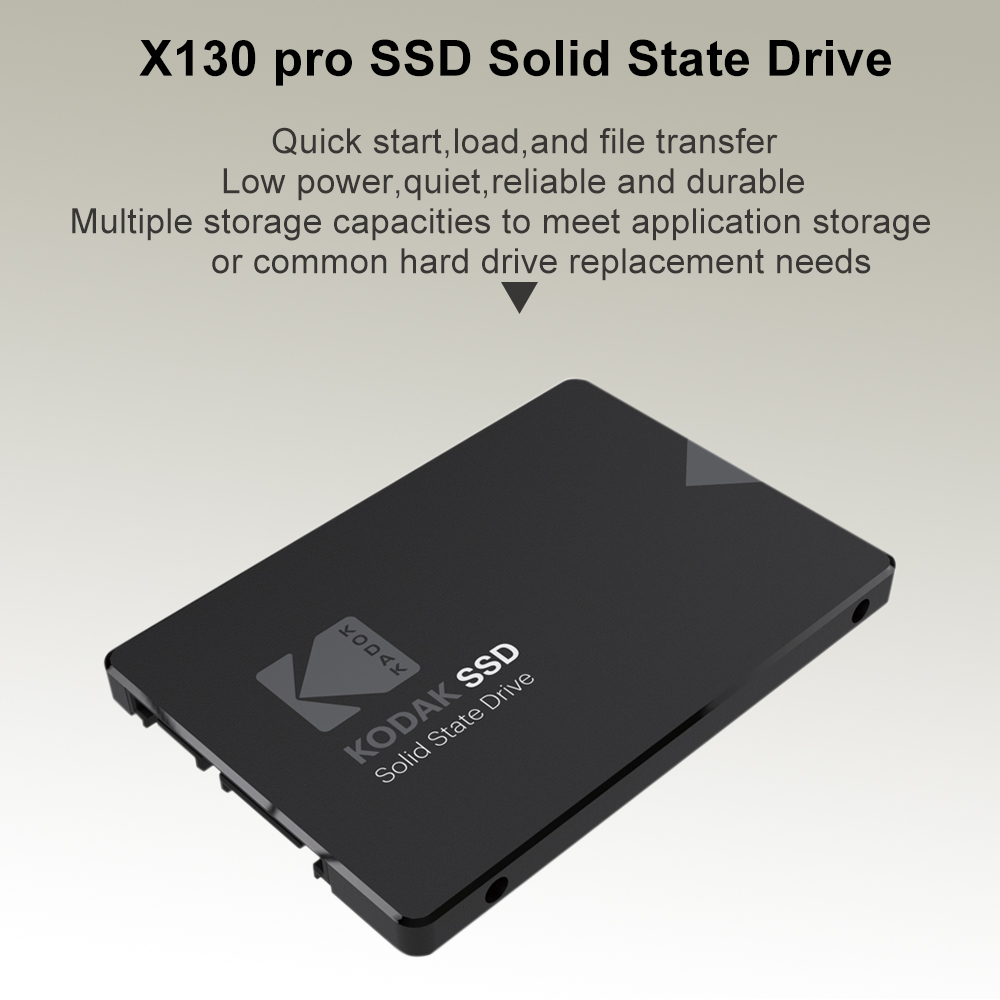 Kodak X130 PRO SSD disque dur 128GB 256GB 512GB 1 to Hdd 2.5 SATA3.0 disque dur interne pour ordinateur portable