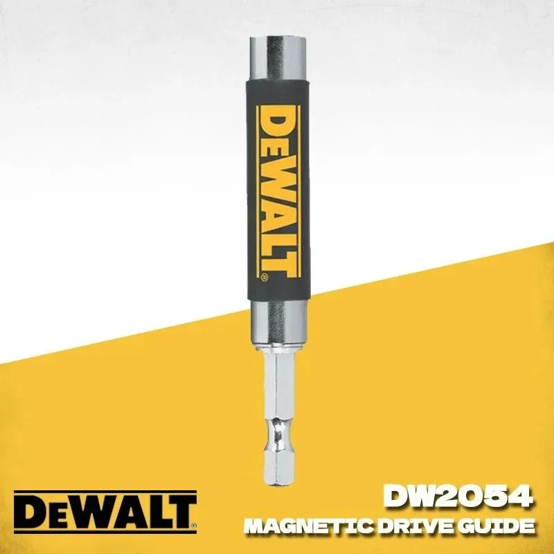 DEWALT DW2054 Kompaktowy magnetyczny uchwyt końcówek bitów 1/4″ Kompaktowy, szybkozłączny prowadnik bitów Akcesoria do elektronarzędzi DW2054B