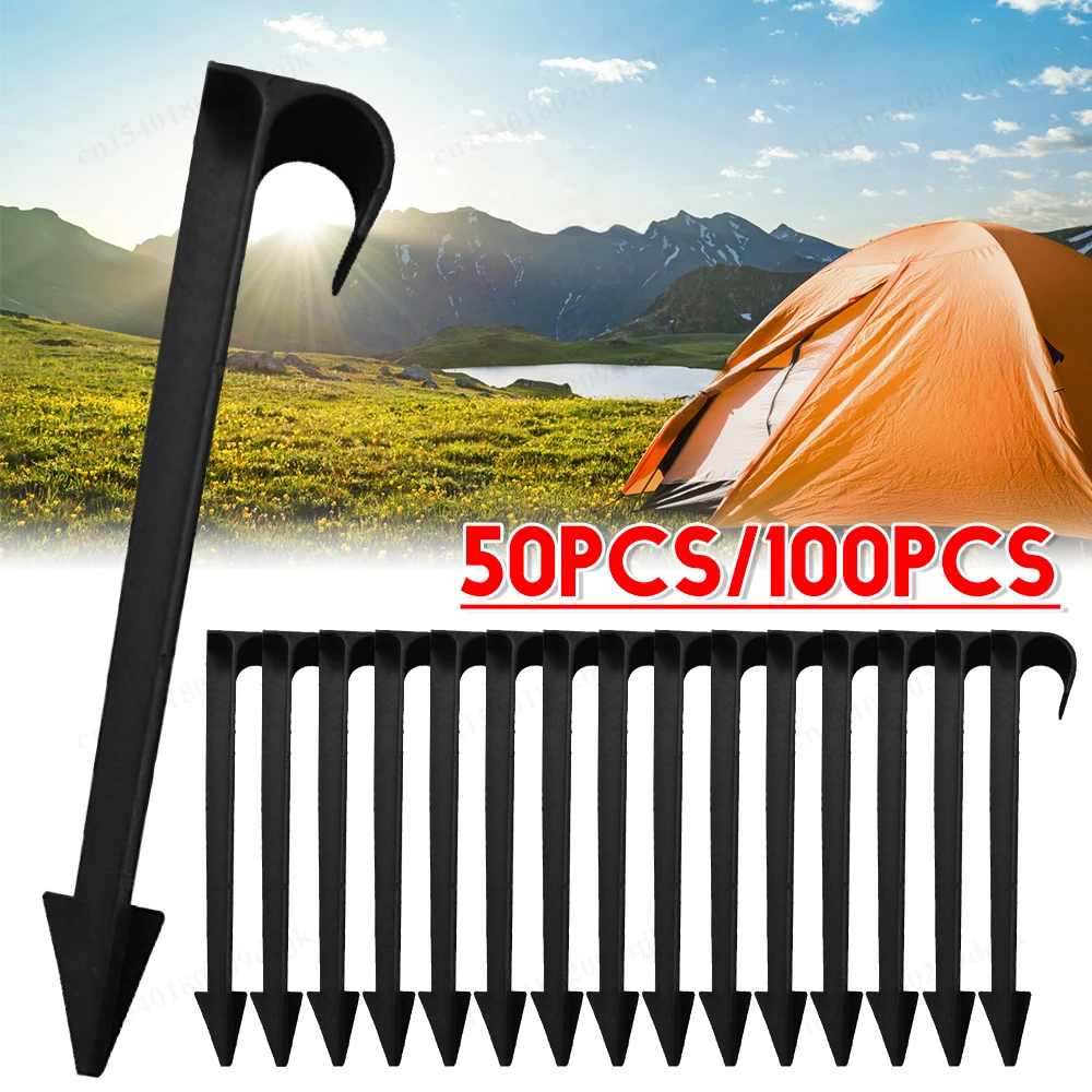 50/100PCS Tuinirrigatieslang Ankers 16mm Vaste Stakes voor Slang Druppelirrigatie Tuin Watering Druppelaar Sprinkler beugel