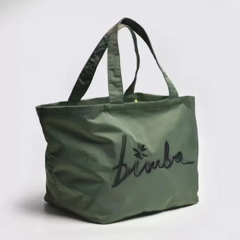 Waterproof Nylon Cloth Large Capacity Shoulder Bag Hand-Held Travel Shopping Bag Mommy Bag Girl's Holiday Gift