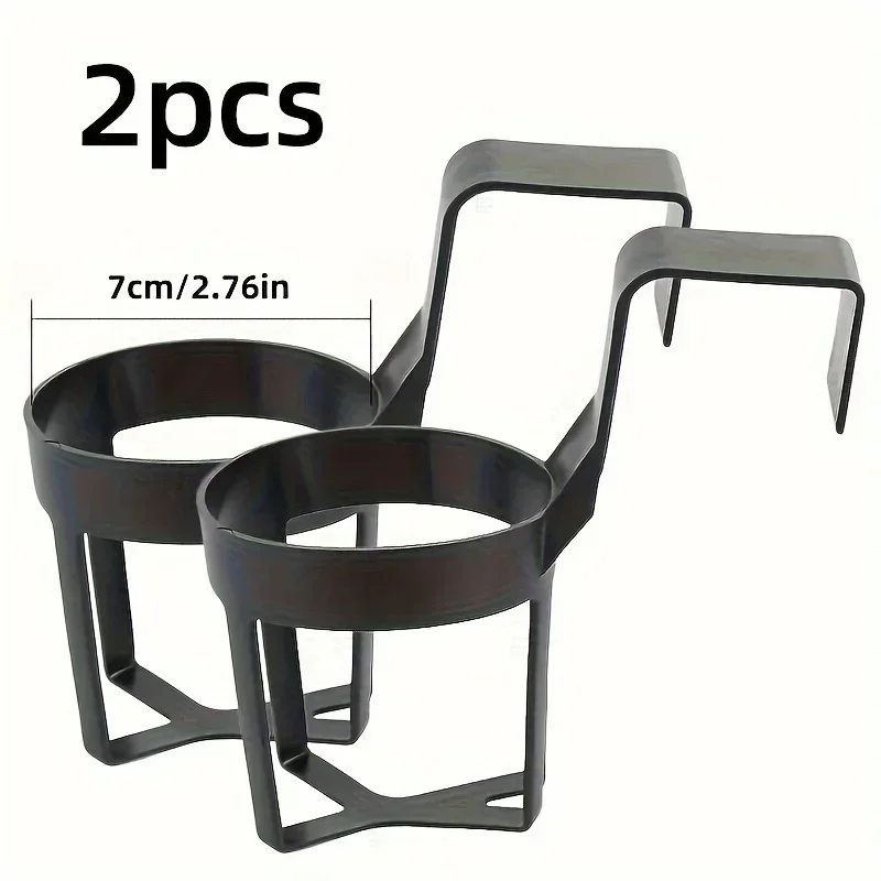 Conjunto de suporte para carro com caneca de bebidas dupla Deluxe – Porta-copos perfeitos para o seu veículo; Suporte para carro com caneca de bebidas de 2 unidades