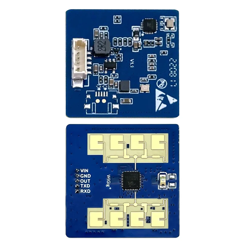 Módulo de sensor LD2411S HLK-LD2411S Módulo de sensor de radar de presencia humana Módulo de sensor de radar de onda milimétrica sin contacto 24 GHz