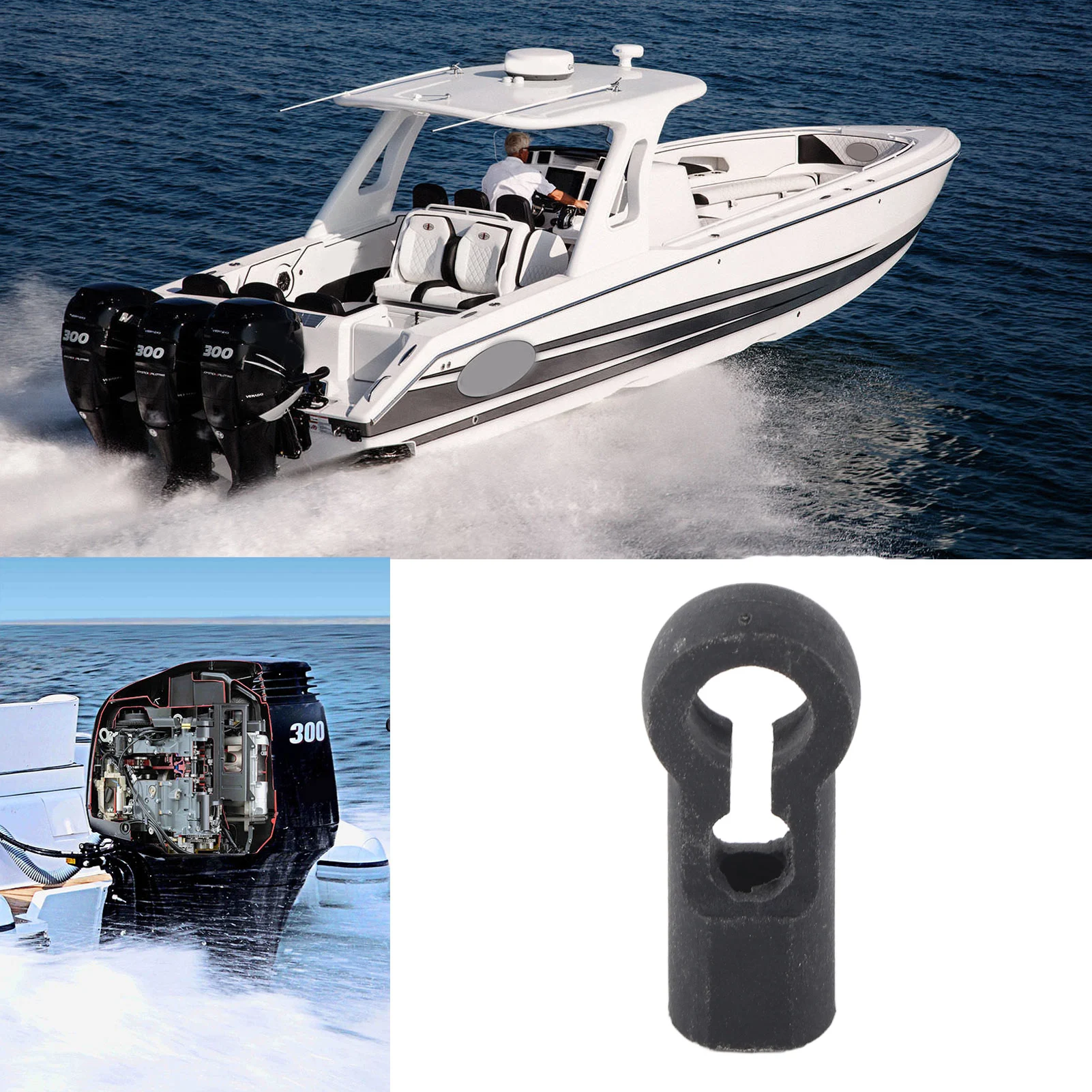Nylon-Verbindungs glied 6 h1 00 00 Ersatz für Außenbordmotor 15-PS und neuer