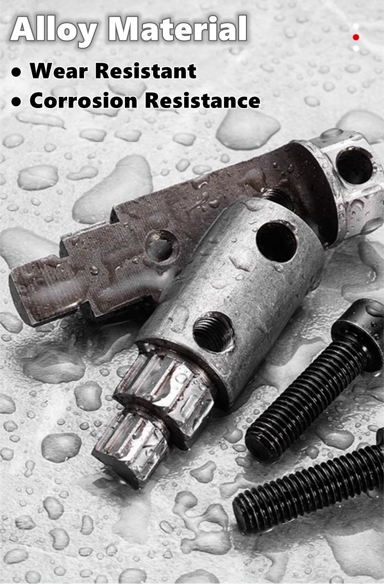 Universal Wasserhahn Eckventile Schaden Schraube Extractor Gebrochener Draht Rutsche Zahn Entfernung Werkzeug Wasser-Rohr Ventil Reparatur für 4/6 punkte