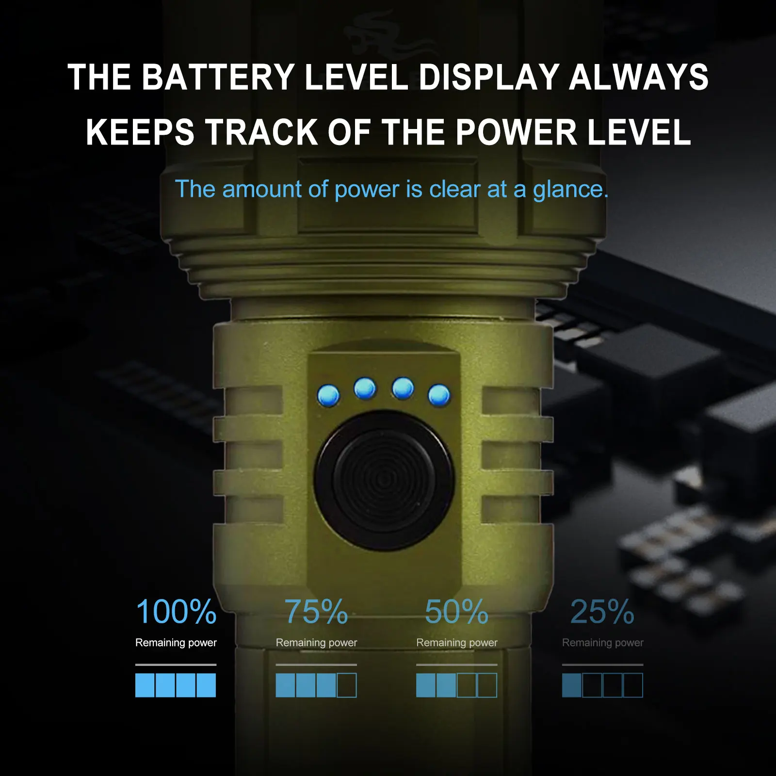 Shan bao 3000LM Outdoor Zoom Waterproof Flashlight Strong Light Focused Light Source Can Light a Flame