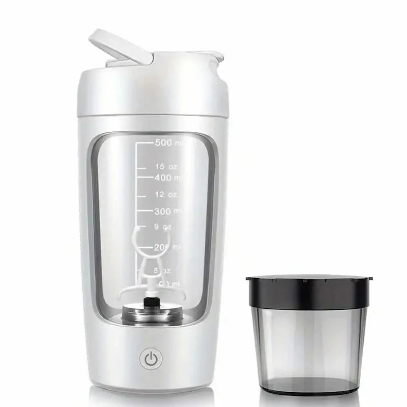 Tazza elettrica per miscelazione di proteine in polvere Miscelatore automatico per bottiglie Shake Bottiglia per frullatore per caffè al latte Bollitore per palestra all'aperto