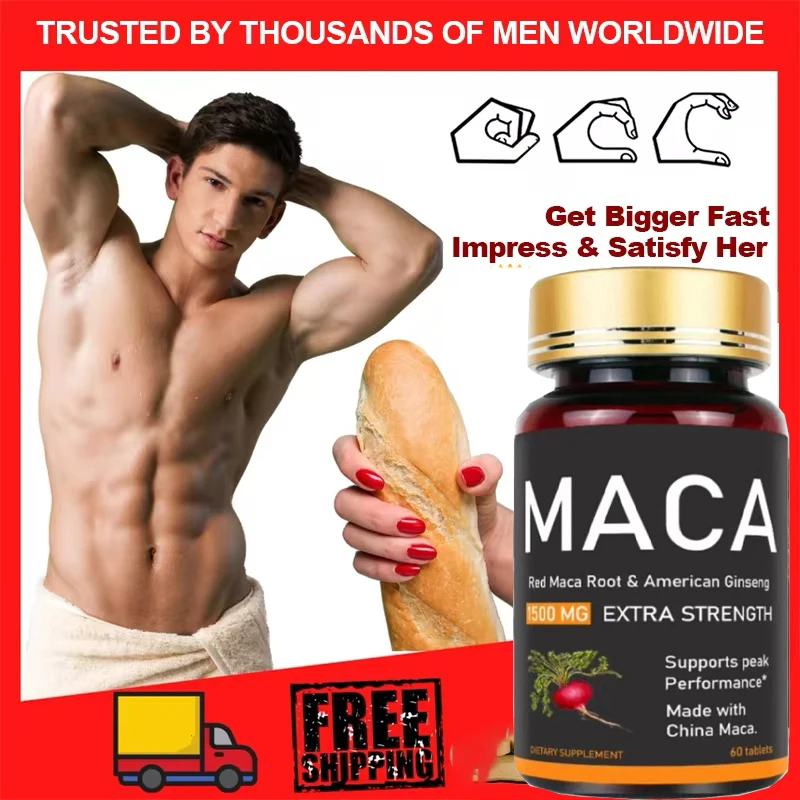 Organic Maca Tablets Support Reproductive Health Natural Energizer-36000MG