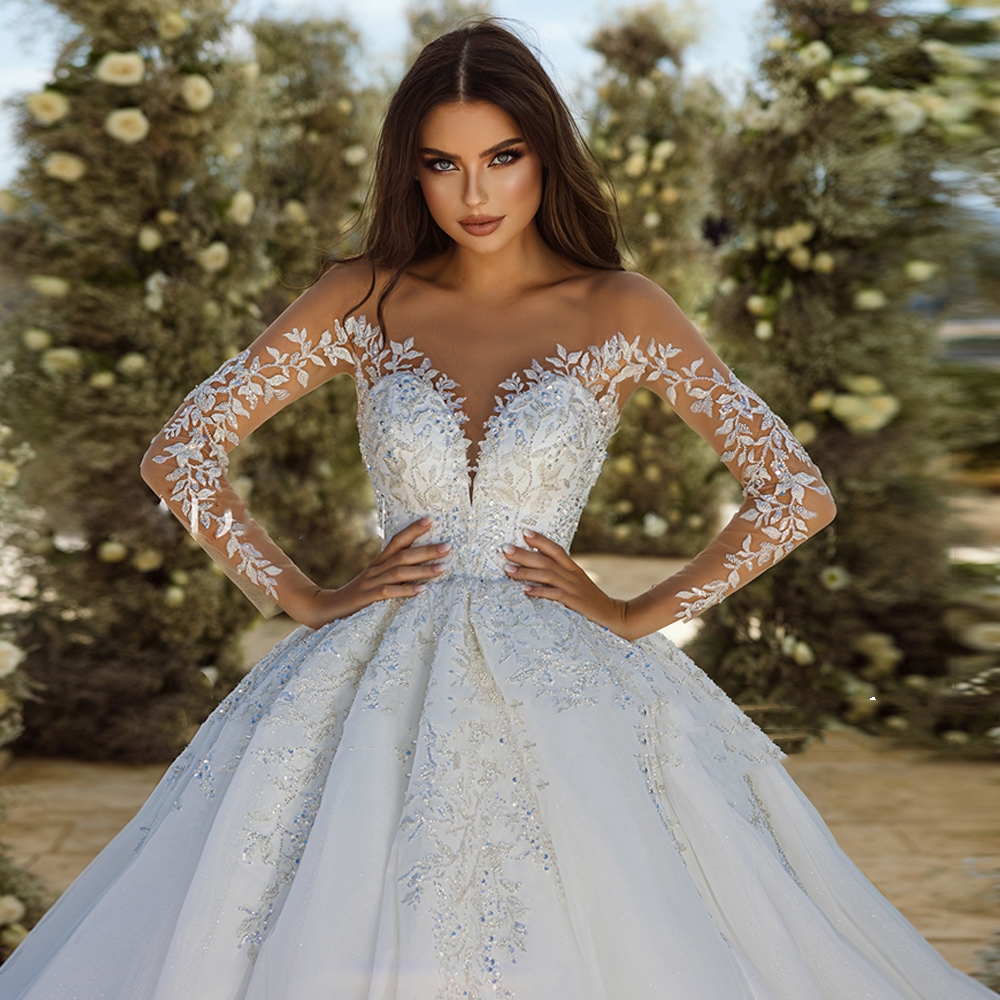 Vestidos de casamento requintados a linha tule em camadas vestidos de noiva rendas apliques lindo princesa robes vestidos de novia personalizado