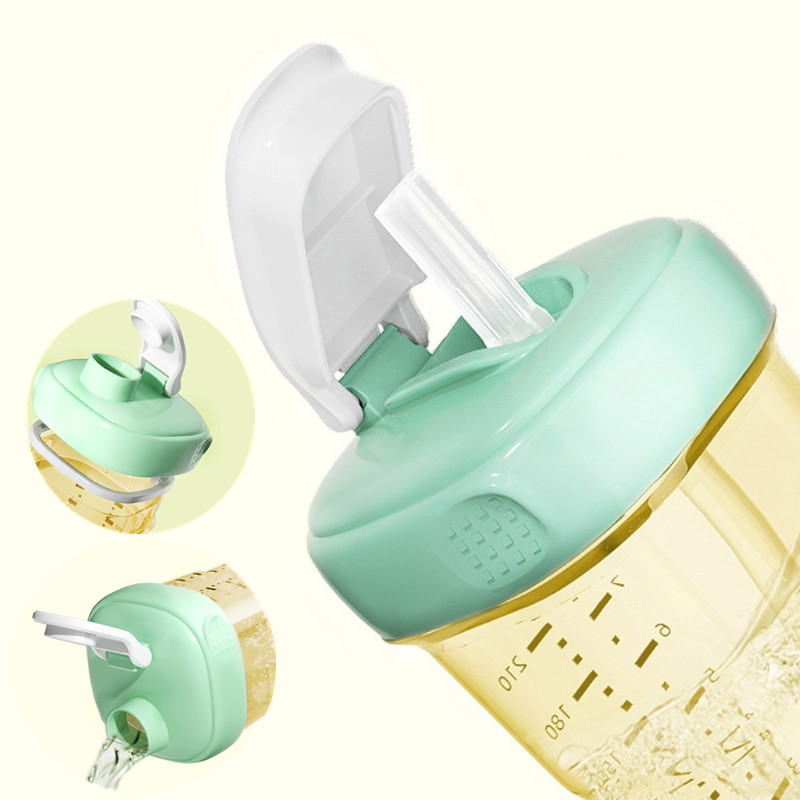 Bé Nắp Thay Thế Cốc Silicon Mũ Trẻ Em Học Tập Uống Nắp Baby Ống Hút Nắp Cốc Cho Hegen Phụ Kiện Bình