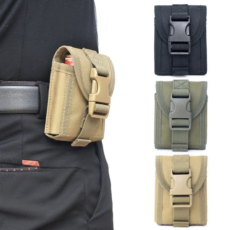 Marsupio sportivo da esterno Borsa per sigarette EDC Borsa da caccia multifunzionale portatile Borsa da cintura Tasca MOLLE Kit Pacchetto di accessori