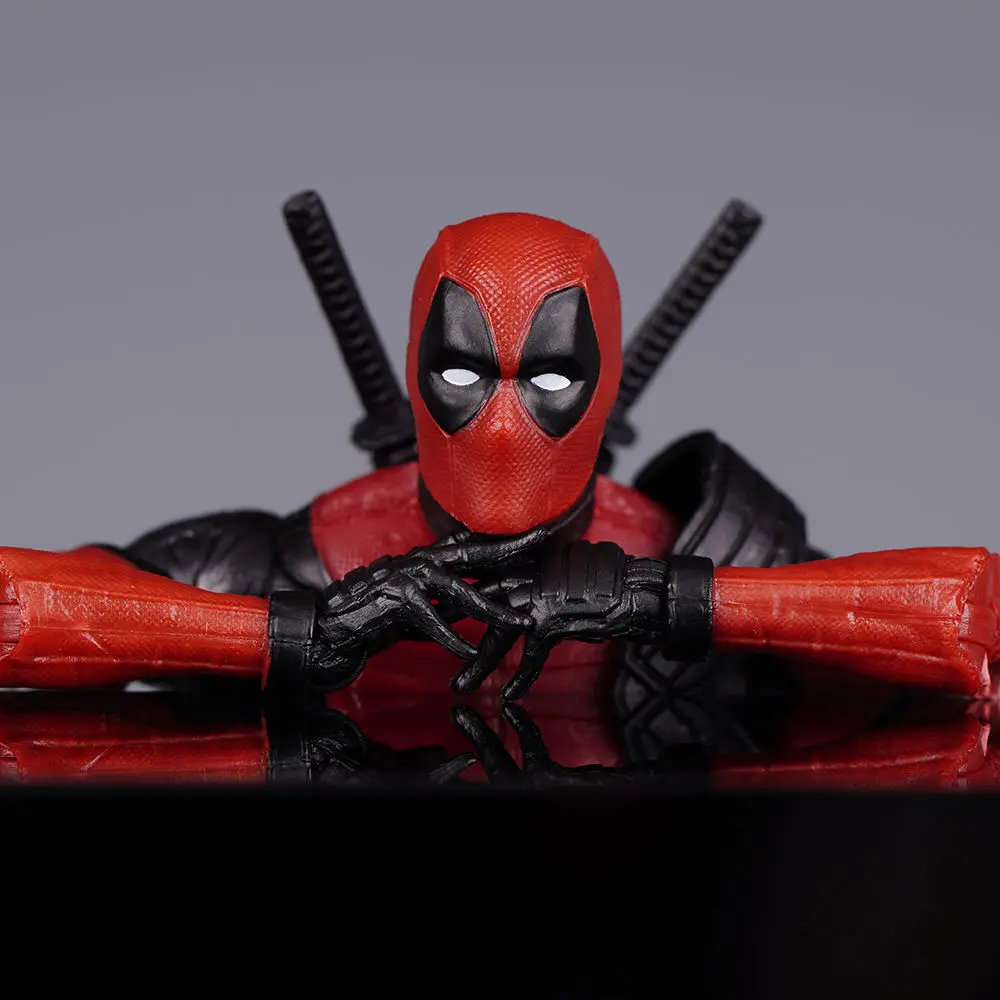 Deadpool & wolverine figura de ação x-men conjunta móvel novos mutantes wilson quadrinhos wade conjunta modelo móvel filme brinquedos para crianças