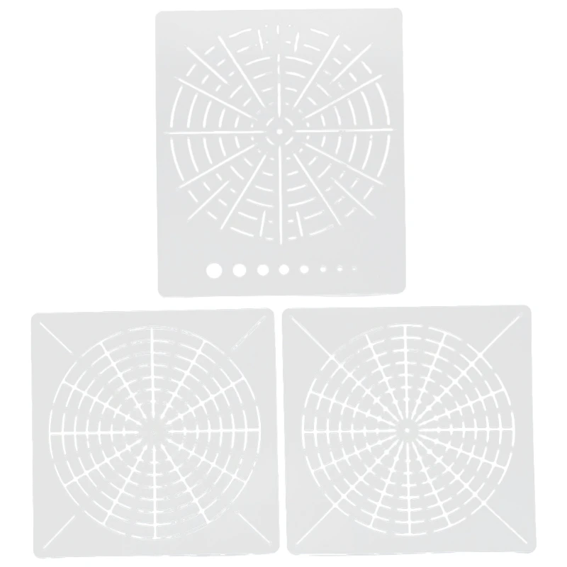 Đá Sơn Thủ Công Mỹ Nghệ Sáng Tạo Mandala Vẽ Giấy Nến Mandala Bản Mẫu Chấm Tranh Dụng Cụ Điểm Rỗng Bản Mẫu
