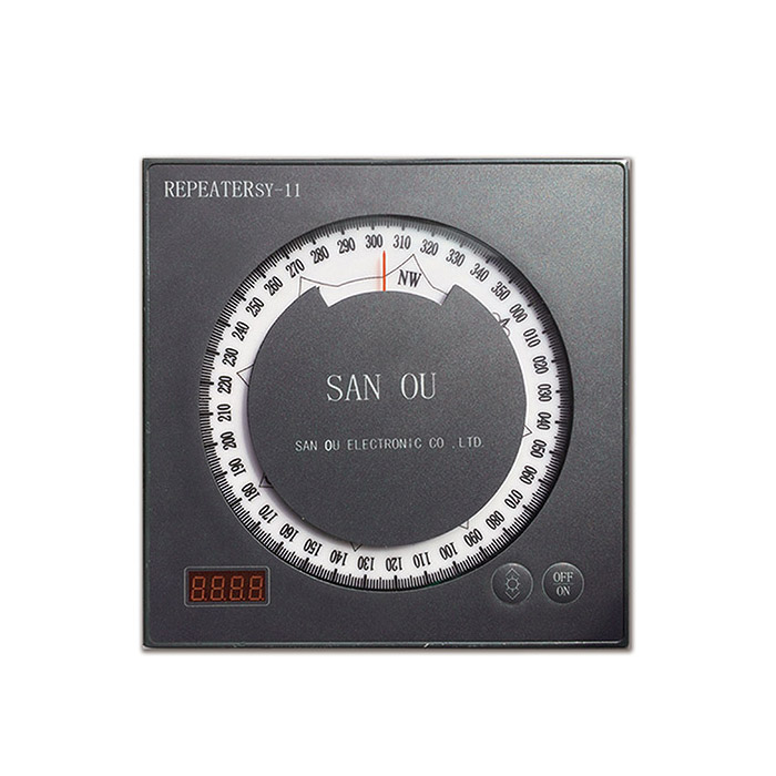 เครื่องรับสัญญาณเข็มทิศดิจิตอล NMEA หน้าปัด0183แบบ SY-II จอแสดงผลเข็มทิศดาวเทียม