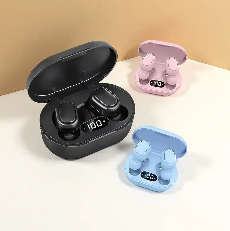 Auriculares inalámbricos E7S, auriculares Bluetooth para juegos, auriculares deportivos TWS E7S con cancelación de ruido para IOS y Android
