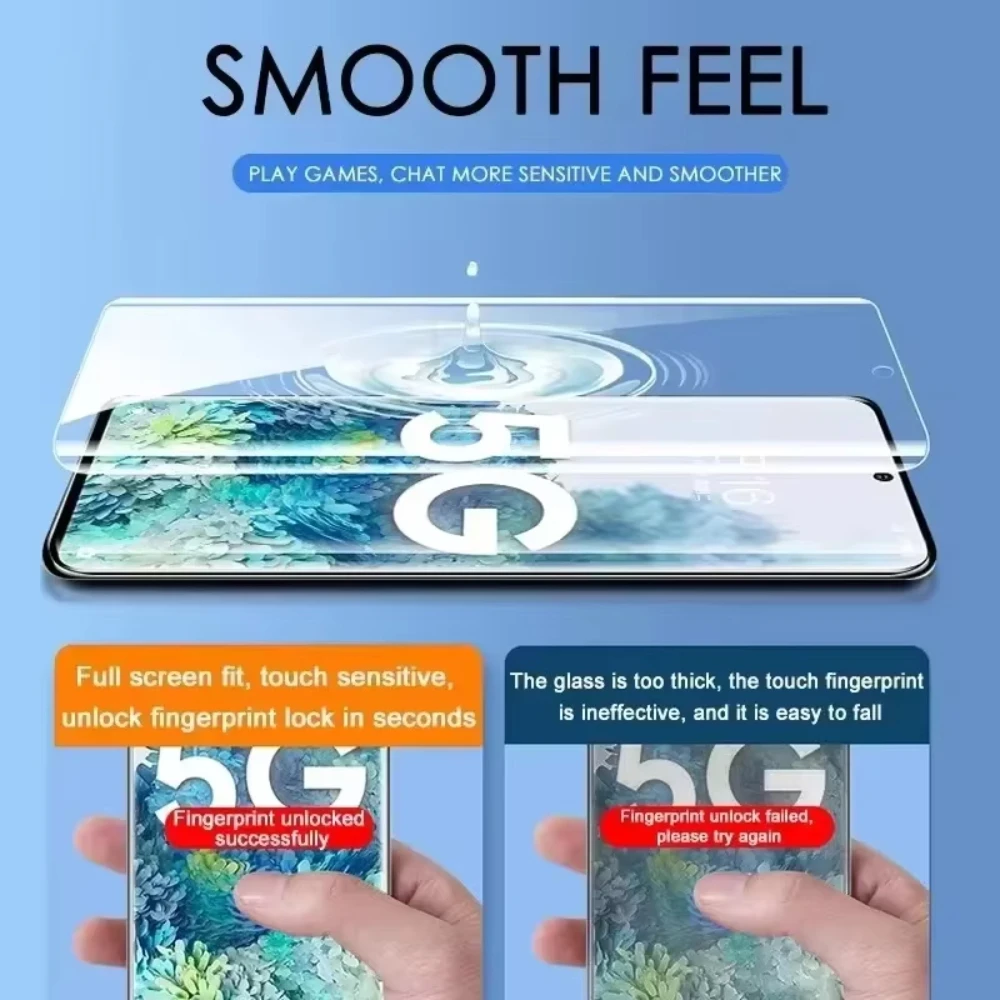 NNBILI 5 pezzi pellicola idrogel per Samsung Galaxy S21 S22 S20 S23 S24 Ultra S10 S9 S8 Plus FE Nota 20 10 9 Plus protezione schermo
