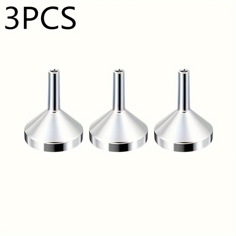 1/3/5pcs Refillable Perfume Bottle Funnel, Mini Perfume Travel Bottle Refillable, Bottom Fill Perfume Dispenser