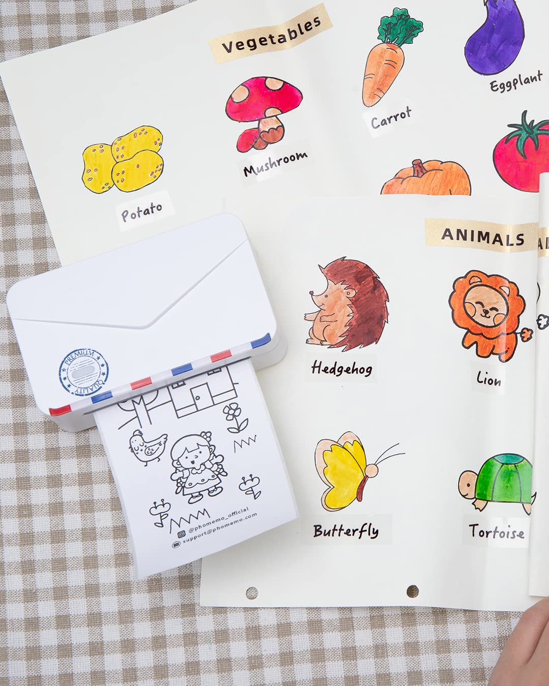 Phomemo белая клейкая термонаклейка бумага 107 мм совместимая с Phomemo M03AS/M04S/M04AS беспроводной карманный принтер 3 рулона