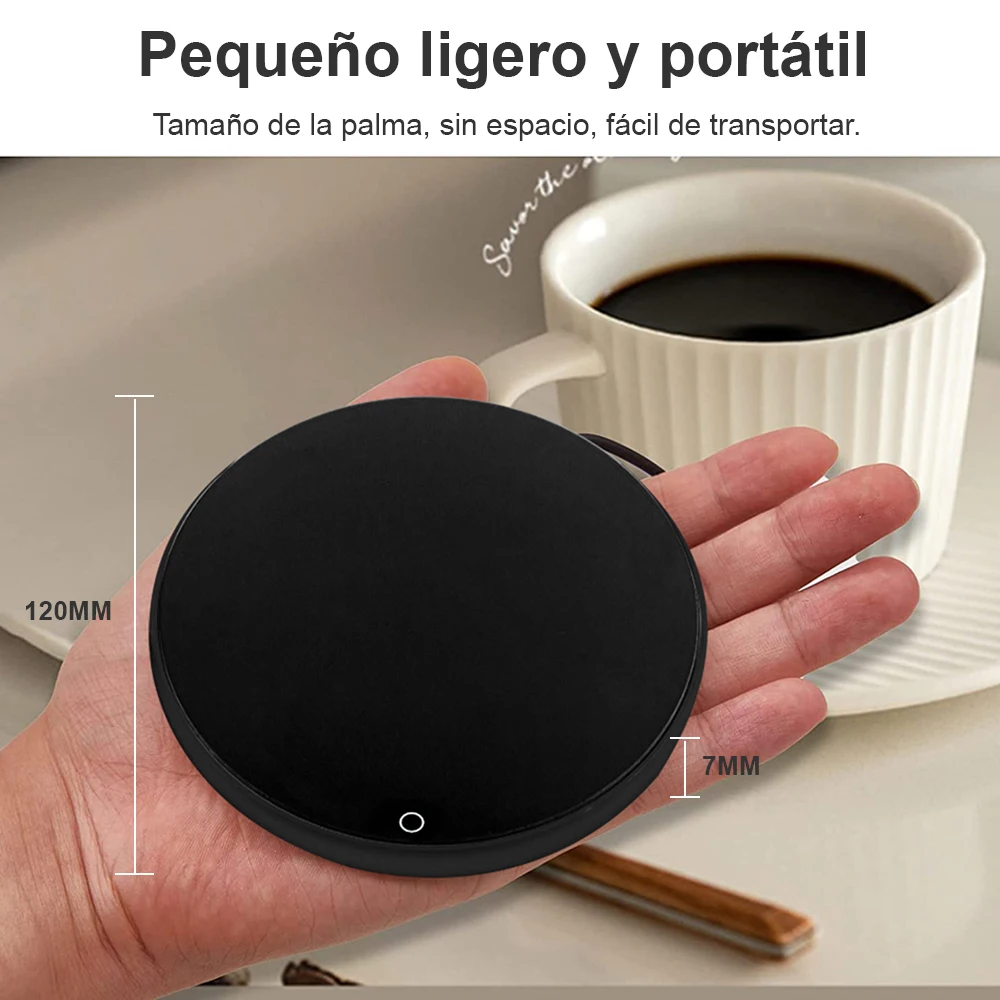 Calentador de tazas USB para el hogar y la Oficina, almohadilla térmica eléctrica, posavasos termostáticos, calentador de tazas de café, leche, té y agua