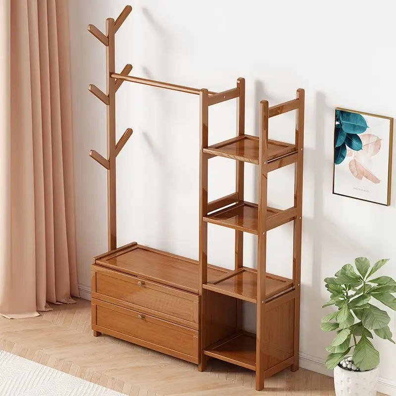 Perchero de pie Vertical para dormitorio, colgador de ropa, estante de almacenamiento para el hogar, colgador de ropa para habitación