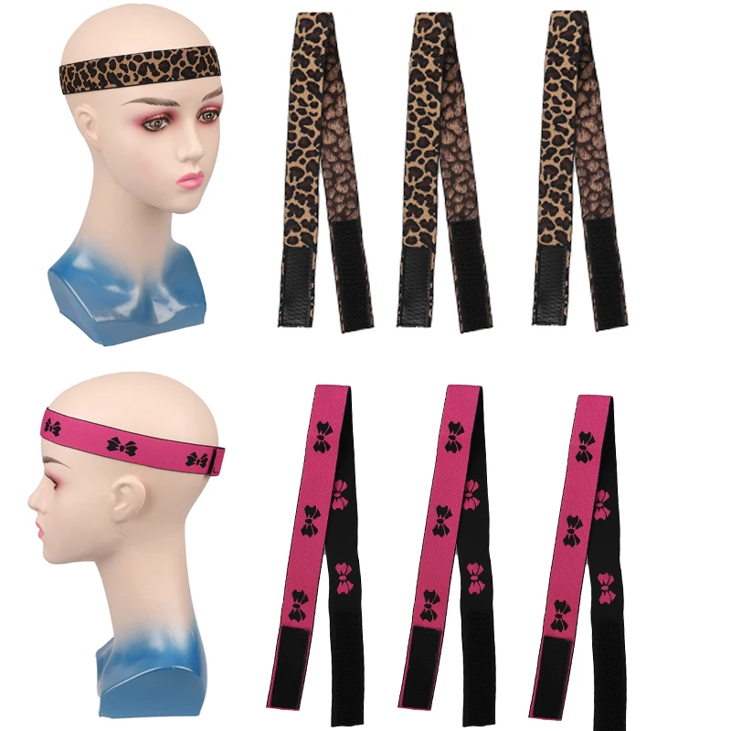 H & STAR-banda de peluca para bordes, banda fundida para pelucas, pegatina mágica ajustable, banda elástica de ancho para bordes de cabello