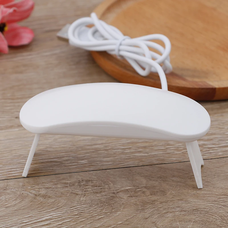 เครื่องเป่าเล็บหลอดไฟยูวีขนาดเล็ก6W 80cm, โคมไฟ LED ชาร์จสาย USB เครื่องอบเล็บเจลทำเล็บมือ LED หลอดไฟยูวีขนาดเล็ก