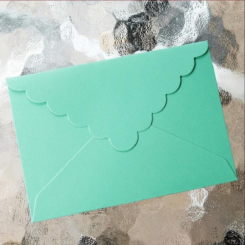 20 Stück 11,2 x 16,2 cm Wellenmuster Perlglanz Dreieck Umschlag Fensterumschläge Hochzeitseinladung Umschlag Geschenk