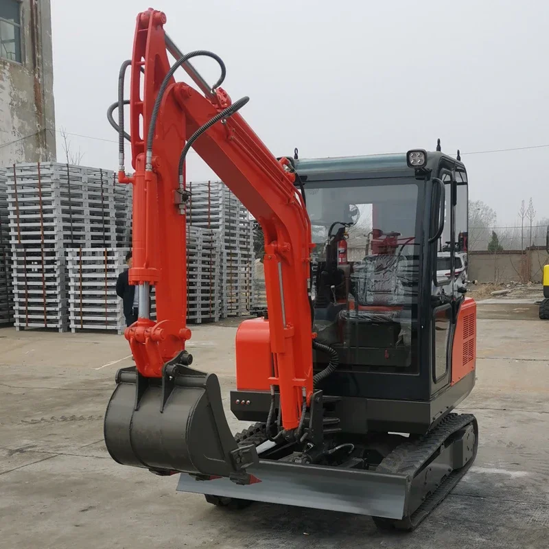Customization Mini Crawler Hydraulic Excavator Diesel 3.0Ton Excavators Garden Digger Tools Machine Digging Tool Farm Equipment