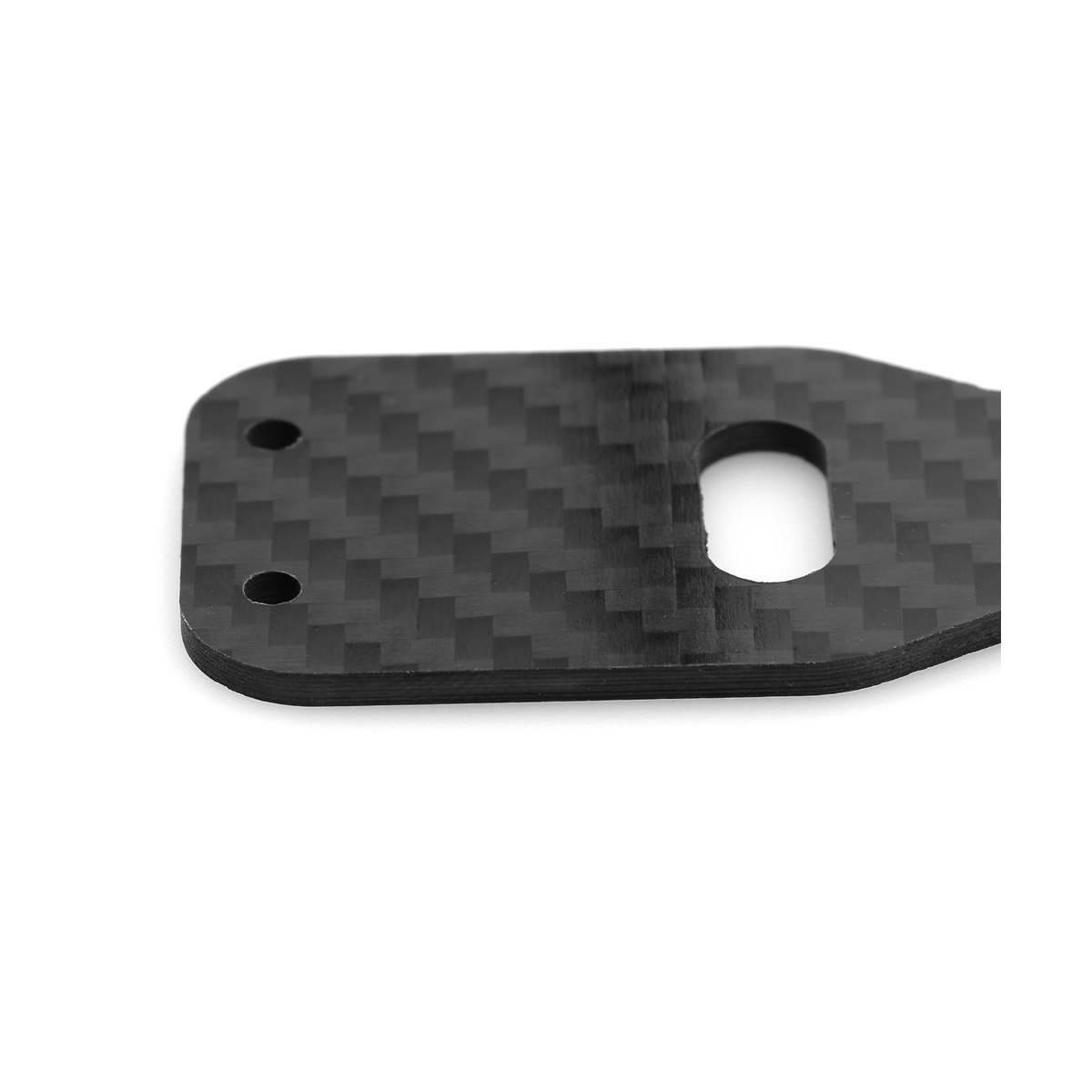 Carbon Fiber Second Floor Board Plate para Tamiya, Tamiya TT02, TT02B, TT-02, TT-02B, 1/10 RC Car, Upgrades Peças, Peças Acessórios