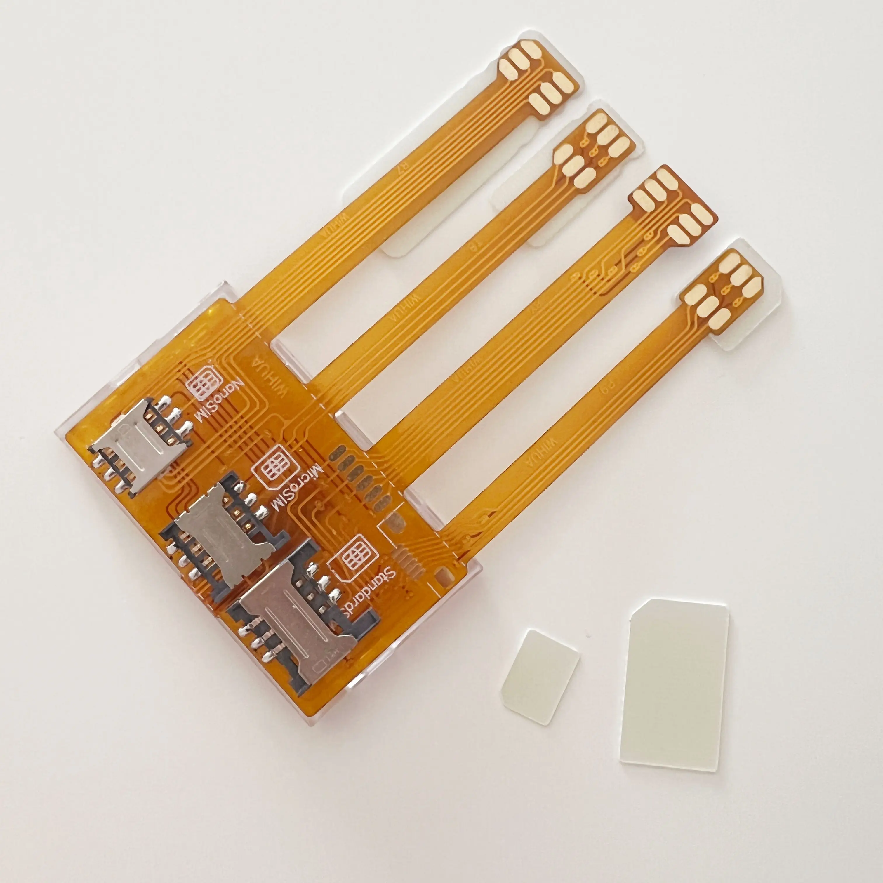 Convertidor de tarjeta SIM Universal todo en uno/multifunción a Nano Micro tarjeta Sim estándar 2FF 3FF 4FF, adaptador de tarjeta SIM