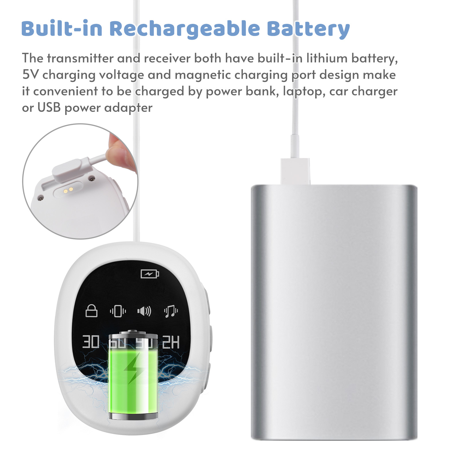 Profesjonalna czujnik alarmowy moczenia nocnego dla dorosłych małych dzieci