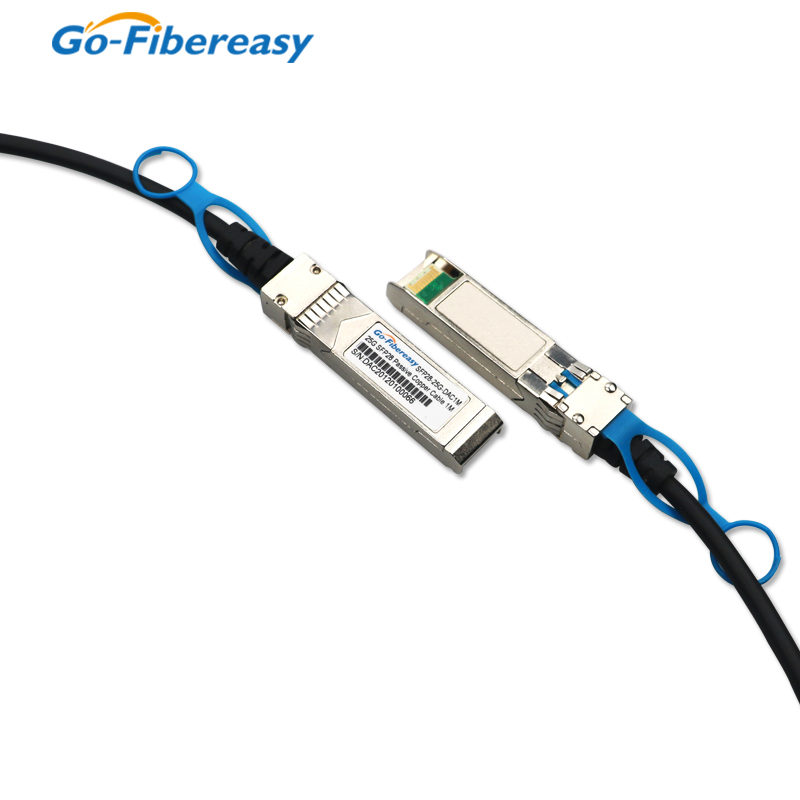Кабель ЦАП, 25 ГБ, кабель Twinax SFP28 — SFP28, 0,5 м, 1/2/3 м, медь SFP с прямым подключением, совместимый с коммутатором Ethernet Cisco/Mikrotik