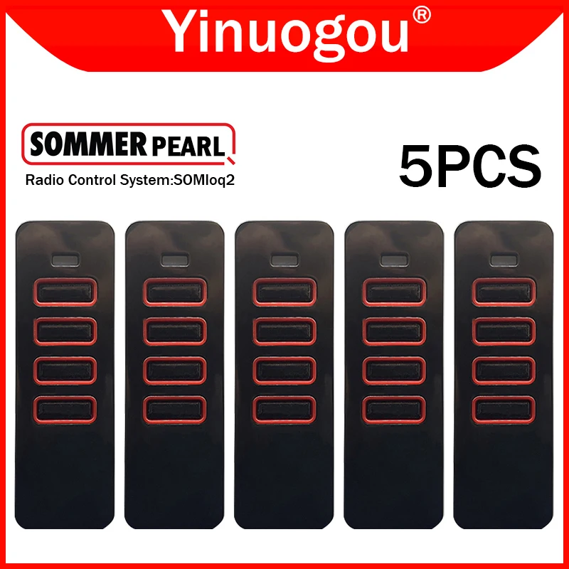 SOMMER Pearl Vibe Twin Status TX55-868-4 TRX55-868-4 4018V000 4019V000 abridor de puerta de garaje con Control remoto, 868,3MHz, 868,95MHz