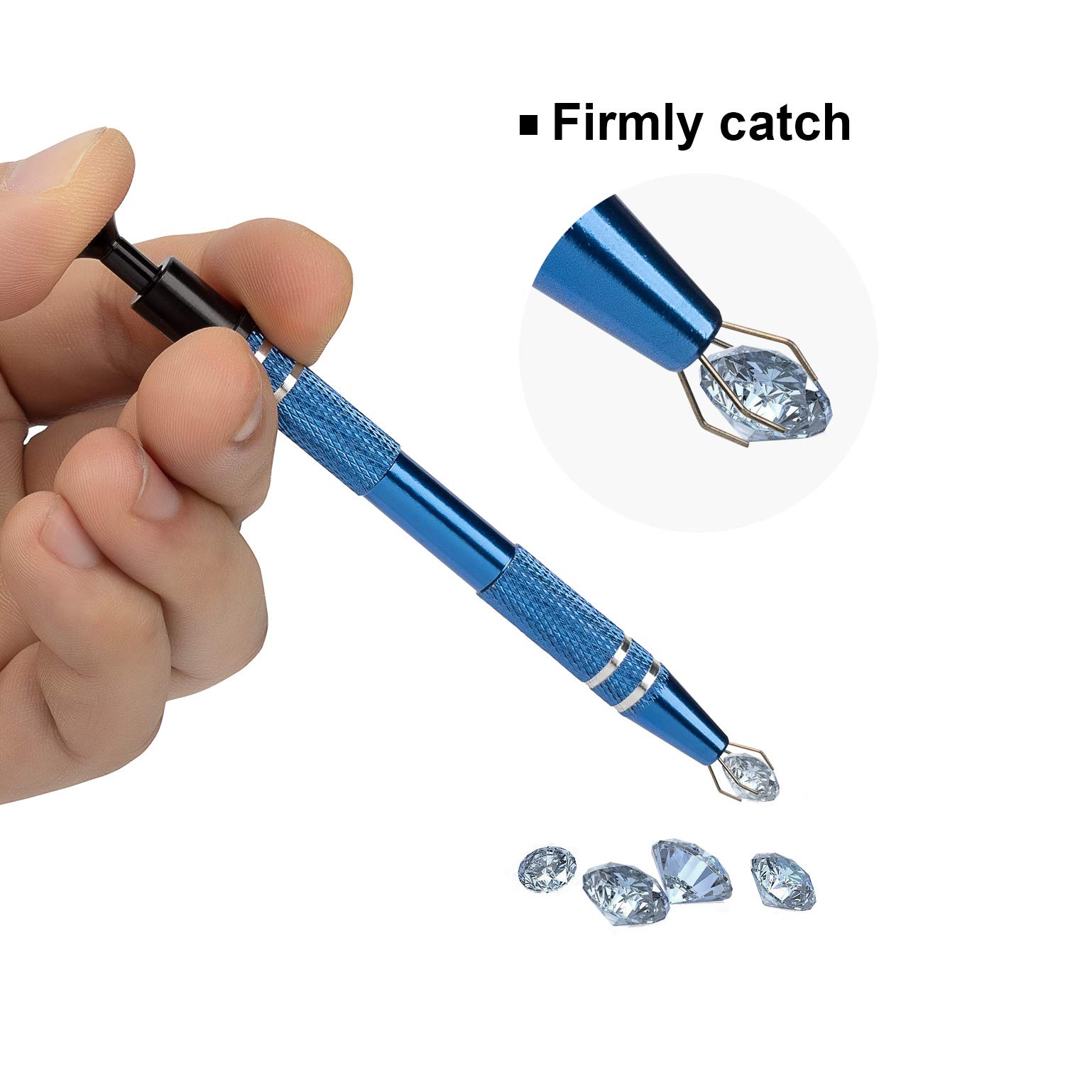 Professional 4 Claws Tweezers IC Extractor Jewelry Tweezers Precision Parts Clamp Tweezers Electronic Component Pick Up Puller