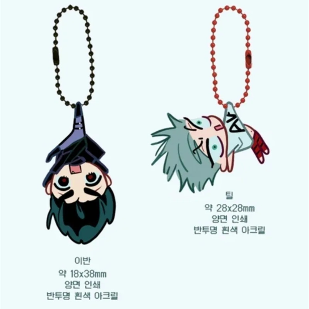 エイリアンステージイヴァン & ティルアクリルキーホルダーコスプレアニメキーチェーンバッグペンダントキーリングジュエリー Accessoies 小道具