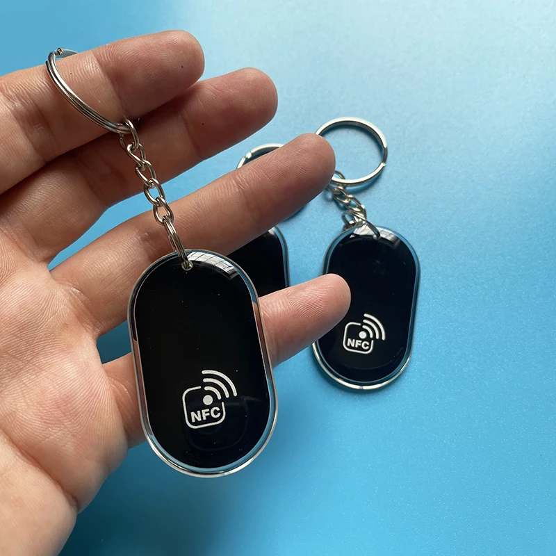 13,56 МГц NFC213 чип NFC Expoy брелки 144 байта ключ TAG ISO14443A RFID-брелок токен NFC213 для всех телефонов с поддержкой NFC