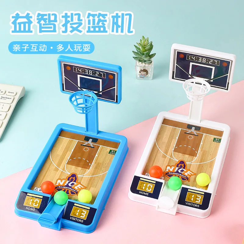 Neue Schießen Spiel Maschine Mini Basketball Rack Schießen Maschine eltern-kind-Interaktion Kinder Indoor Freizeit Pädagogisches Spielzeug
