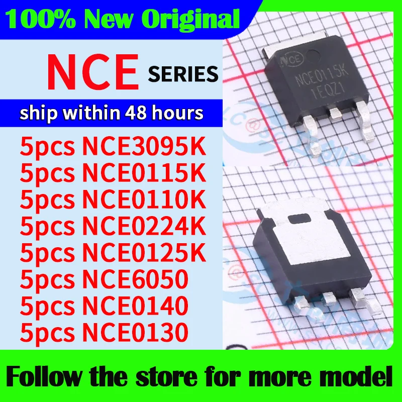 5 шт./лот NCE3095K NCE0115K NCE0110K NCE0224K NCE0125K NCE6050 NCE0140 NCE0130 Высокое качество Новый