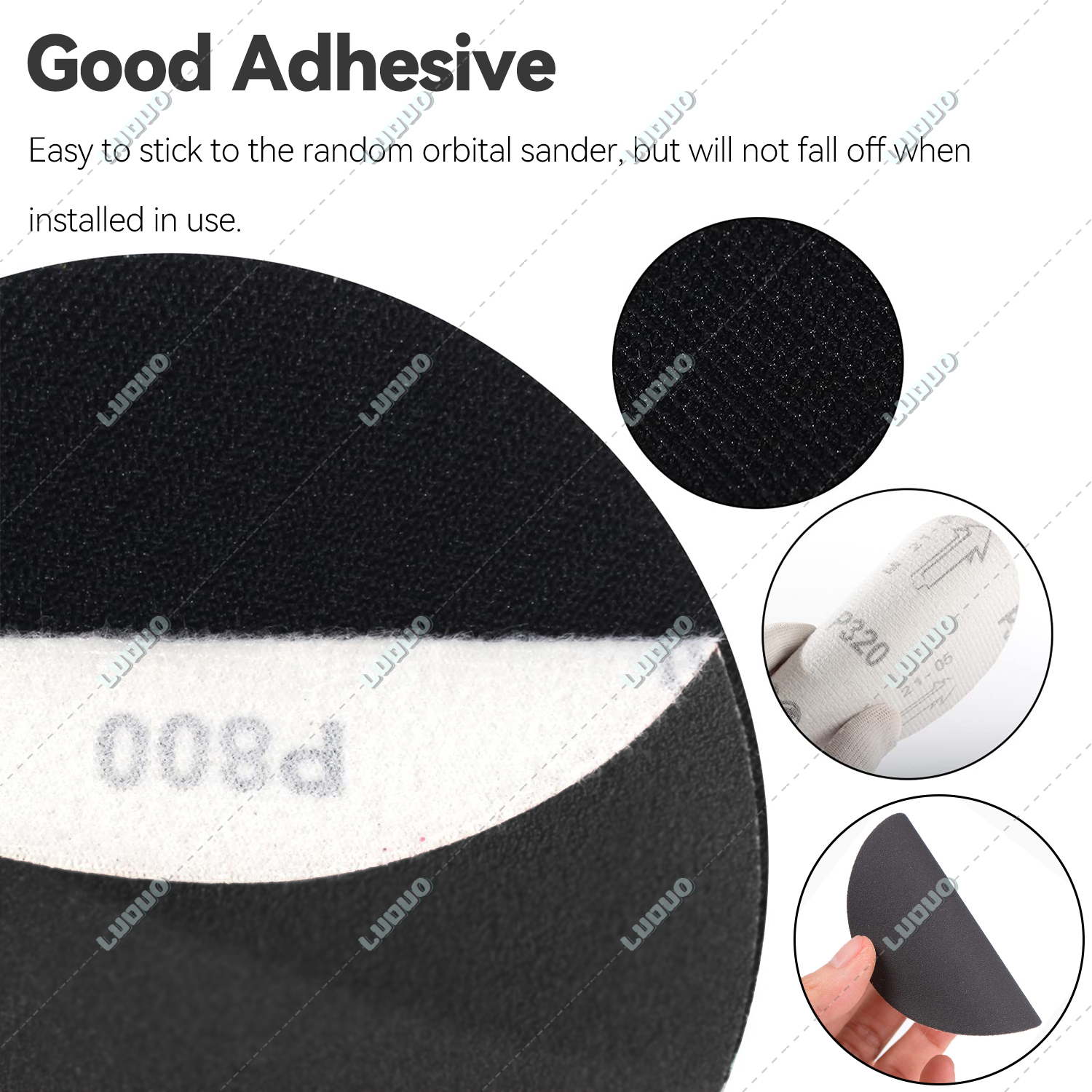 Round Wet Polishing Sandpaper Dry Sanding Sheet For Car Detailing Headlight Restoration Grinder Accessories Sanding Discs Paper