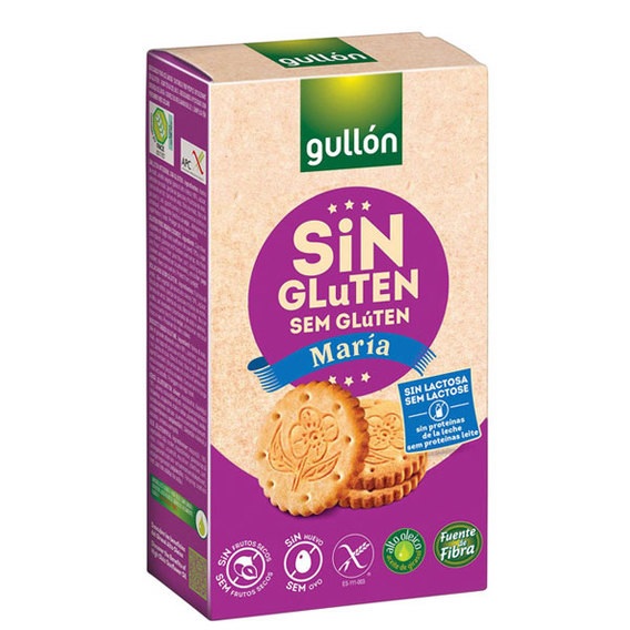 Biscoitos Sem Cultivados Gullle, Sem Aninhamento, Embalagem de 2 ou 10 Caixas de 380g Cada