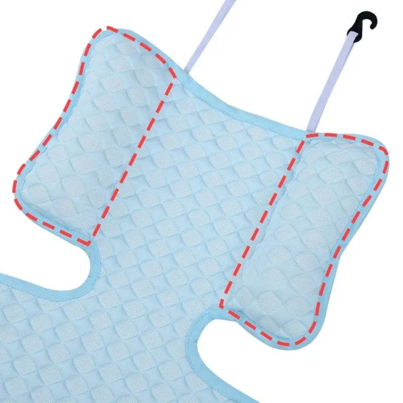 Almofadas do assento do carrinho de bebê, Almofada macia confortável para crianças, Pram Mats respirável, Almofadas do sono, Verão