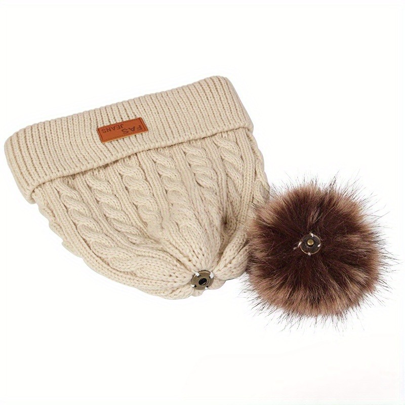 Warme und weiche Winter-Fleece-Strickmütze, Schal, Touchscreen-Handschuhe, 3-teiliges Set, perfekter Ohren- und Halswärmer für Ski-Mütze, Outdoor-Sportarten