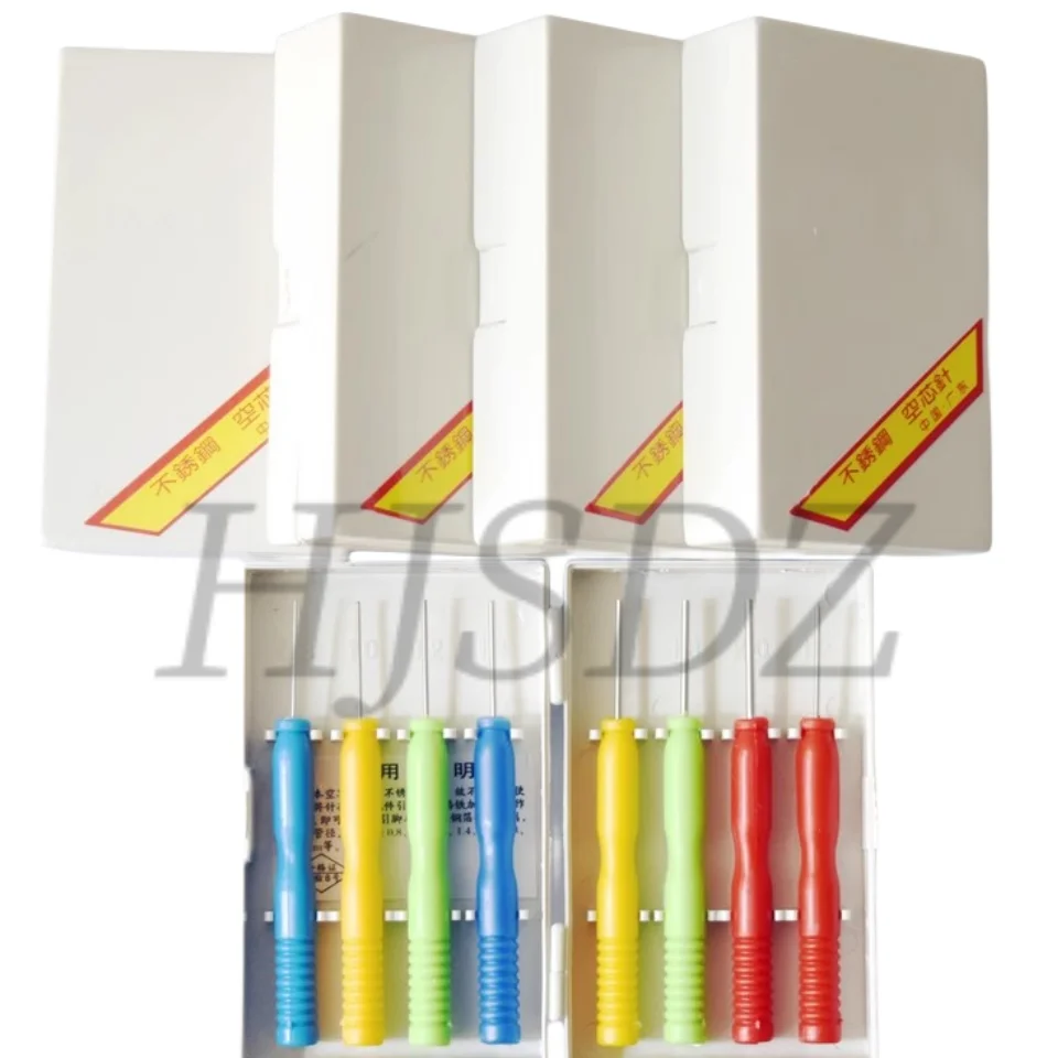 Agulhas ocas Desoldering Tool, Componentes eletrônicos, aço inoxidável, 8pcs por lote