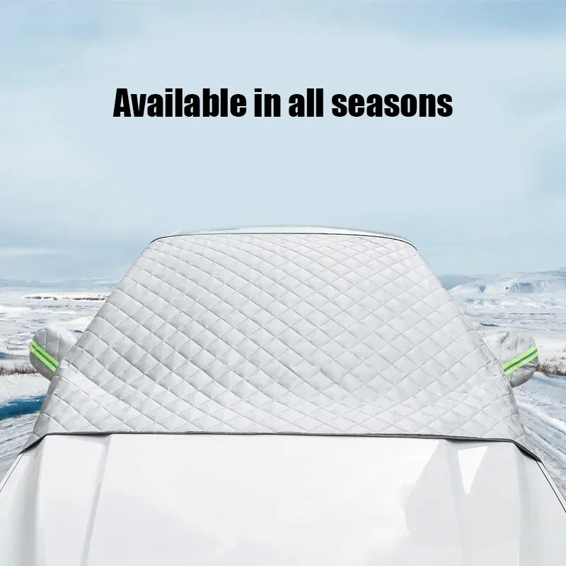 Auto Winter Windschutzscheibe Schnee Abdeckung Auto Sonnenschutz Block Frost Schutz Sonnenschutz Anti-eis Frontscheibe Abdeckung