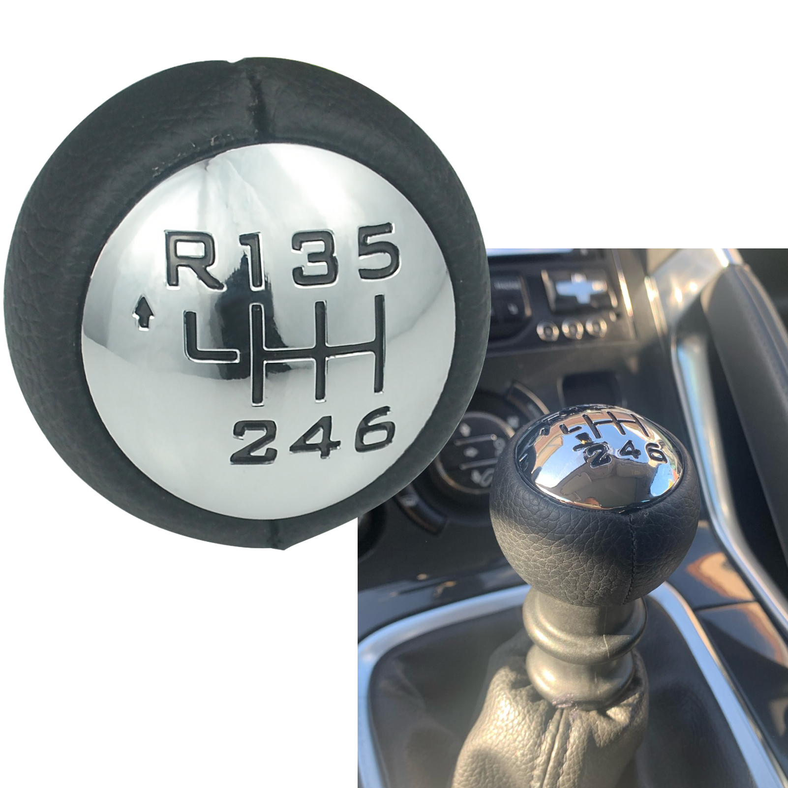 650632 für Peugeot Citroen C4 6-Gang-Schaltknauf