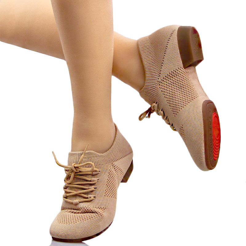 Zapatos de entrenamiento de baile para mujer, zapatos de baile latino para profesores profesionales, zapatos de baile de salón de jazz cuadrados para interiores y exteriores