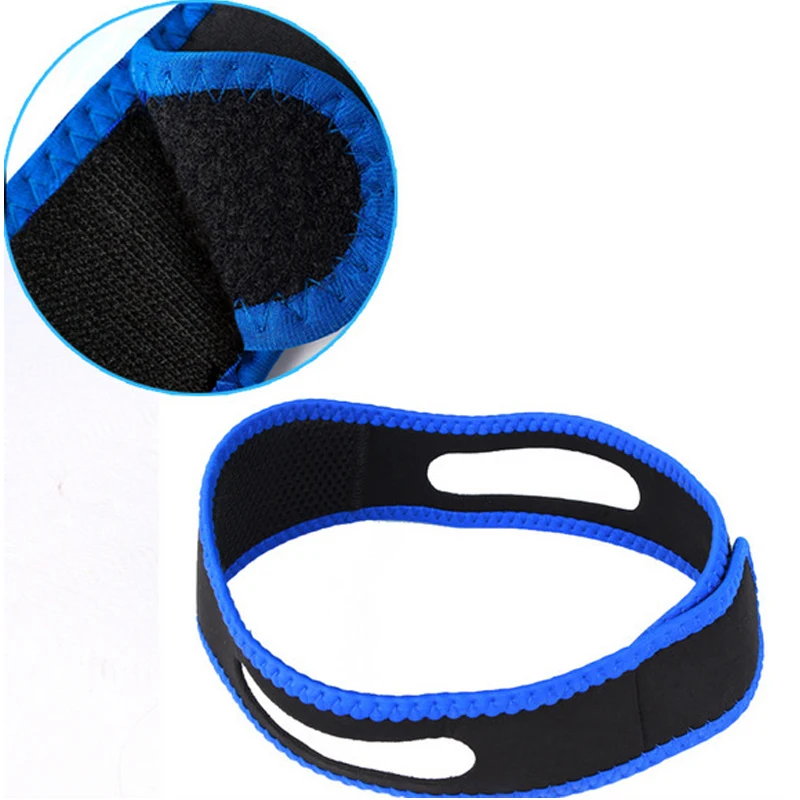 1PC CPAP Anti Schnarchen Kinn Strap Stop Schnarchen Einstellbare Schnarchen Gürtel Schlaf Apnoe Kinn Unterstützung Straps Gesundheit Pflege Schlafen hilfe Werkzeuge